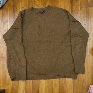 Vince Camuto Women’s Brown Crewneck Sweater